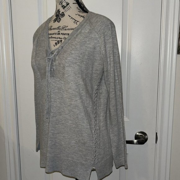 Lucky Brand Sweaters - Lucky Brand Gray Lightweight Women’s Long sleeve